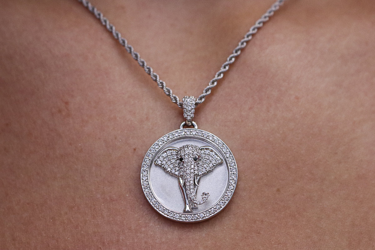 The Elephant Pendant Necklace